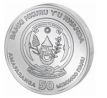 1 OZ STRIEBORNÁ MINCA RWANDA 2018 YEAR OF THE DOG