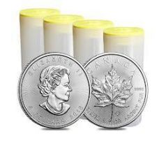 MAPLE LEAF - 1 OZ KANADA 2022 - 100 A VIAC KS - STRIEBORNÉ INVESTIČNÉ MINCE