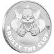 KRUSTY THE CLOWN - THE SIMPSONS SERIE - 1 OZ 2020 TUVALU - STRIEBORNÁ INVESTIČNÁ MINCA