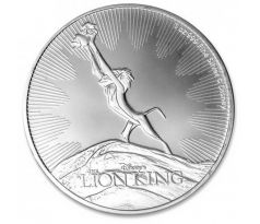 LION KING - THE CIRCLE OF LIFE - 25th ANNIVERSARRY - 1 OZ 2020 - STRIEBORNÁ INVESTIČNÁ MINCA