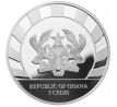 AUROCH - GIANTS OF THE ICE AGE - 1 OZ 2021 GHANA - STRIEBORNÁ ZBERATEĽSKÁ MINCA