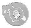 PANDA - MAKE A GREAT FIGURE - 1 OZ 2022 NIUE - TRIEBORNÁ ZBERATEĽSKÁ TVAROVANÁ MINCA V BOXE