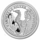 CARRIBEAN SEAHORSE - 1 OZ 2022 BARBADOS - STRIEBORNÁ ZBERATEĽSKÁ MINCA