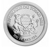 ROOSTER - CELTIS ANIMALS - 1 OZ 2022 CHAD - STRIEBORNÁ ZBERATEĽSKÁ MINCA