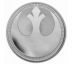 STAR WARS - REBEL ALLIANCE - 1 OZ 2022 NIUE - STRIEBORNÁ ZBERATEĽSKÁ MINCA