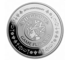 YU-GI-OH! - GAME FLIP COIN - 25th ANNIVERSARY - 1 OZ 2022 NIUE - STRIEBORNÁ ZBERATEĽSKÁ MINCA