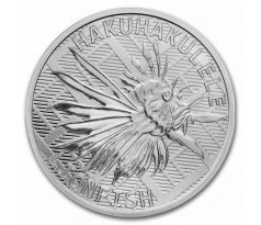 LIONFISH - 1 OZ 2022 TOKEALU - STRIEBORNÁ ZBERATEĽSKÁ MINCA