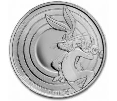 BUGS BUNNY - 1 OZ 2022 SAMOA - STRIEBORNÁ ZBERATEĽSKÁ MINCA