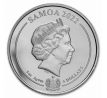 BUGS BUNNY - 1 OZ 2022 SAMOA - STRIEBORNÁ ZBERATEĽSKÁ MINCA