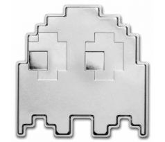 PAC MAN - 1 OZ 2022 NIUE - STRIEBORNÁ ZBERATEĽSKÁ TVAROVANÁ MINCA