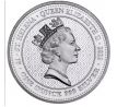 QUEEN´S VIRTUES TRUTH - 1 OZ 2022 ST. HELENA - STRIEBORNÁ ZBERATEĽSKÁ MINCA