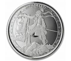 MOMOTARO AND THE DEMON - LEGENDS OF JAPAN - ANIME STYLE - 1 OZ 2020 SAMOA - STRIEBORNÁ ZBERATEĽSKÁ MINCA