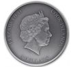 GUARDIAN ANGEL - 1 OZ 2023 COOK ISLANDS - STRIEBORNÁ ZBERATEĽSKÁ KOLOROVANÁ RELIÉFOVANÁ MINCA VO VITRÍNKE
