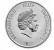 SCROOGE McDUCK - 1 OZ 2022 NIUE - STRIEBORNÁ ZBERATEĽSKÁ MINCA