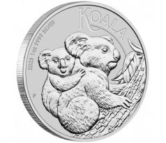 KOALA - 1 OZ 2023 AUSTRÁLIA - STRIEBORNÁ ZBERATEĽSKÁ MINCA