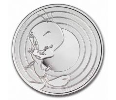 TWEETY - LOONEY TUNES - 1 OZ 2023 SAMOA - STRIEBORNÁ ZBERATEĽSKÁ MINCA