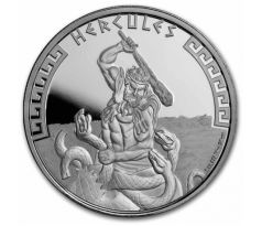 HERCULES - HEROES OF GREEK MYTOLOGY - 1 OZ 2023 NIUE - STRIEBORNÁ ZBERATEĽSKÁ MINCA