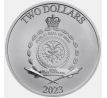 HERCULES - HEROES OF GREEK MYTOLOGY - 1 OZ 2023 NIUE - STRIEBORNÁ ZBERATEĽSKÁ MINCA