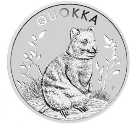 QUOKKA - 1 OZ 2023 PERTH MINT - STRIEBORNÁ ZBERATEĽSKÁ MINCA