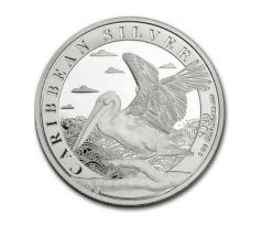 CARRIBEAN PELICAN - 1 OZ 2023 BARBADOS - STRIEBORNÁ ZBERATEĽSKÁ MINCA