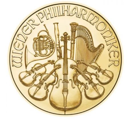 1/10 oz WIENER PHILHARMONIKER – .9999 AU - ZLATÁ INVESTIČNÁ MINCA - nový tovar