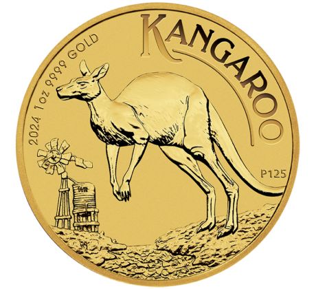 1 oz KANGAROO - .9999 AU - ZLATÁ INVESTIČNÁ MINCA