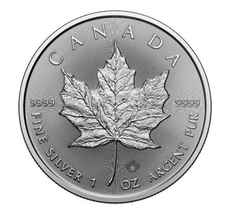 MAPLE LEAF - 1 OZ .9999 AG KANADA - STRIEBORNÁ INVESTIČNÁ MINCA - nový tovar