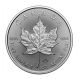 MAPLE LEAF - 1 OZ .9999 AG KANADA - STRIEBORNÁ INVESTIČNÁ MINCA - nový tovar