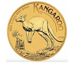 1/10 oz KANGAROO – .9999 AU - INVESTIČNÁ ZLATÁ MINCA - nový tovar