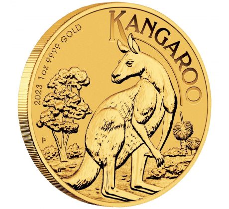 1/4 oz KANGAROO – .9999 AU - ZLATÁ INVESTIČNÁ  MINCA - nový tovar
