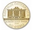 1/2 oz WIENER PHILHARMONIKER –.9999 AU - ZLATÁ INVESTIČNÁ MINCA - nový tovar