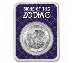 SINGS OF ZODIAC - ZNAMENIE PODĽA VÝBERU - 1 OZ 2021 TOKELAU - STRIEBORNÁ ZBERATEĽSKÁ MINCA V BLISTRI VODNÁR ks