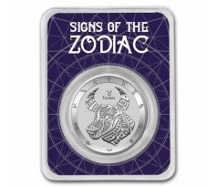 SINGS OF ZODIAC - ZNAMENIE PODĽA VÝBERU - 1 OZ 2021 TOKELAU - STRIEBORNÁ ZBERATEĽSKÁ MINCA V BLISTRI BÝK ks
